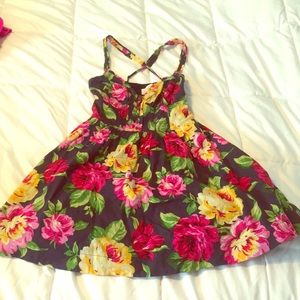 Floral mini dress